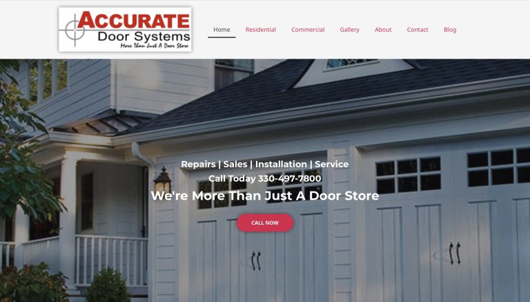 Home 6 Accurate Door Systems in North Canton, Ohio